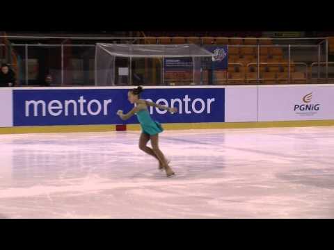 5 A Haurylkina BLR   FS Novice Girls   MNNTC 2015
