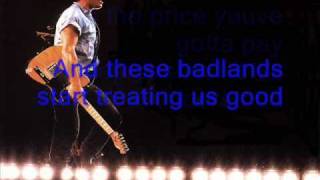 Badlands Bruce Springsteen [Full + Lyrics]