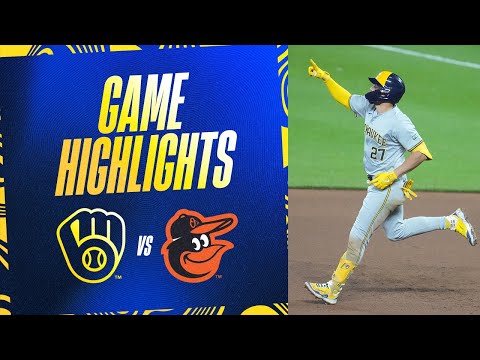 Brewers vs. Orioles Game Highlights (4/12/24) | MLB Highlights