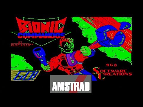 Amstrad CPC 464 Games - Bionic Commando
