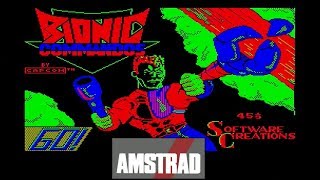 Amstrad CPC 464 Games - Bionic Commando
