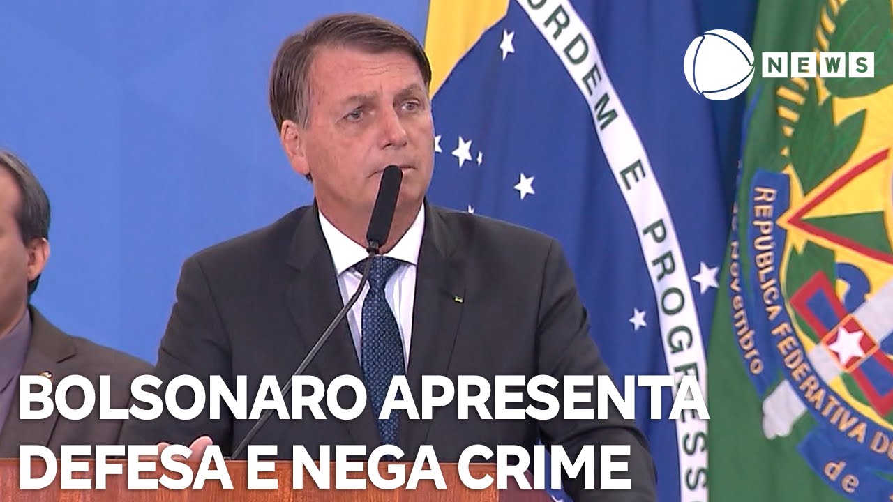 Bolsonaro apresenta defesa no STF contra denúncia de tentativa de golpe de Estado