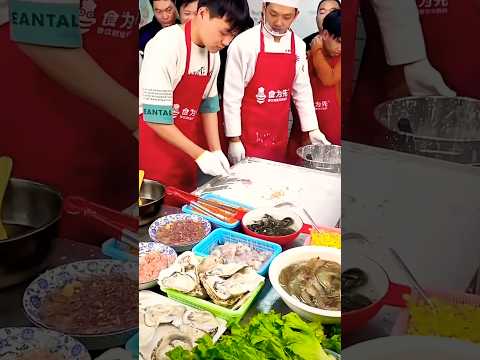 Authentic Hong Kong style rice rolls, Asian street food snacks