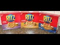 Ritz Crackers Garlic Butter Roasted Vegetable Everything Review