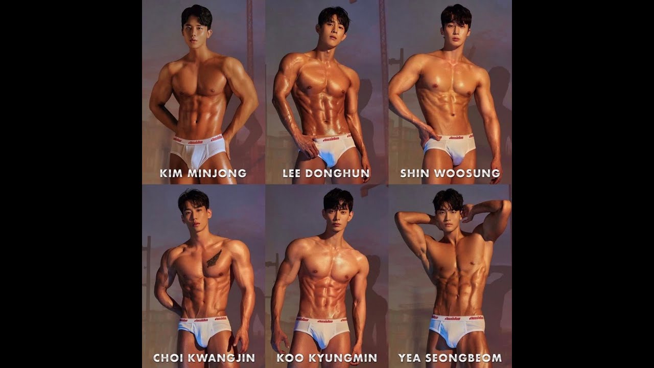 Mister International Korea 2021 34 Finallists Interview on Aussiebum Underwear Part2 (No 14 ~ No 23)