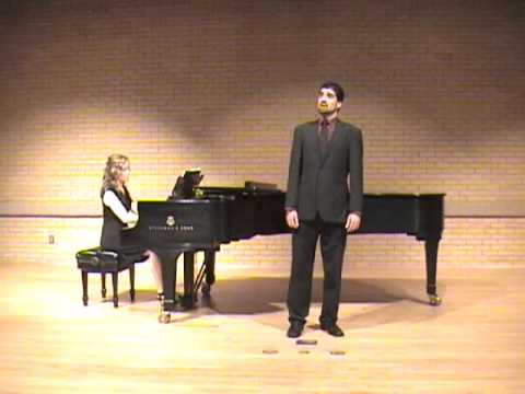 Senior Recital - Sonntag - Michael Georgiou, baritone