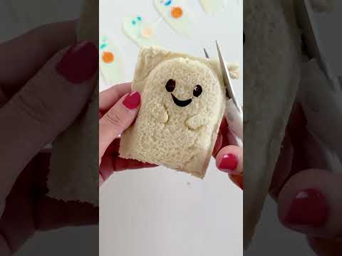 Haunt your hunger with this DIY ghost sandwich!👻🥪 #halloweenfoodideas #fallfood #ghost #diyfood