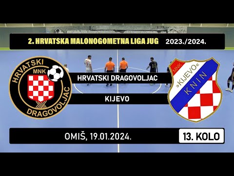 2. HMNL Jug: HRVATSKI DRAGOVOLJAC - KIJEVO  1:6, 19.01.2024.