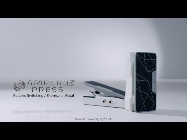 Vídeo relacionado con HOTONE Pedal de efectos pasivos de volumen y expresión 2 en 1 para guitarra EXP Ampero II Press