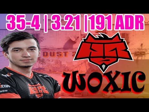 HELLRAISERS WOXIC 191 ADR 35-4 3.21 vs AGO Dust 2 @ DreamHack Stockholm 2018 Qualifier