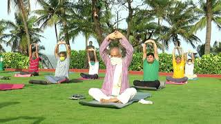 Maharashtra Governor participates in Yoga Session;?>