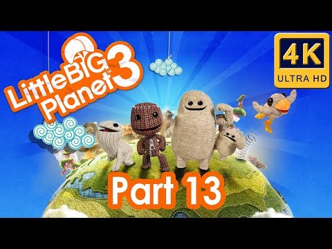 LittleBigPlanet 3 Walkthrough | Part 13 | Book Two: The Ziggurat - Go Loco