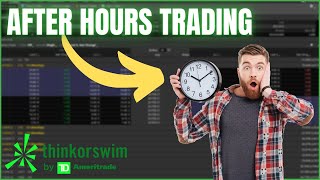 How to Trade After Hours on ThinkorSwim