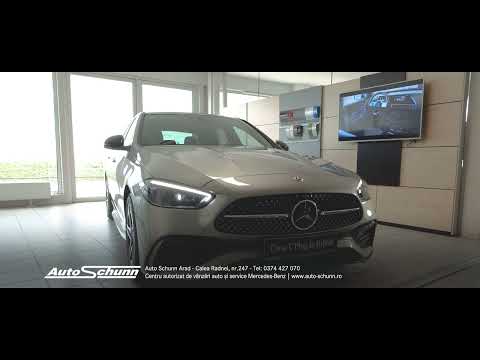 비디오 Mercedes-Benz C 300 e AMG LINE PREMIUM PANO DRIVING+