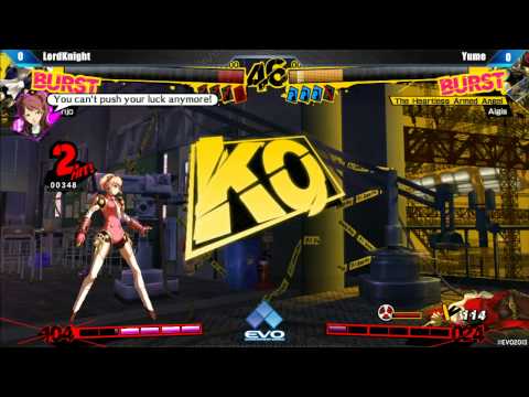 EVO 2013 - P4A Top 8 - LordKnight vs. Yume - Winner's Final