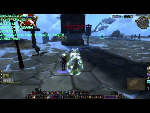 World of Warcraft - SUBTLETY ROGUE 1 SHOT MACRO 5.0.5-5.4.8!
