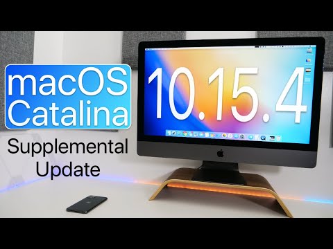 macOS Catalina 10.15.4 Supplemental Update is Out! - What's New?