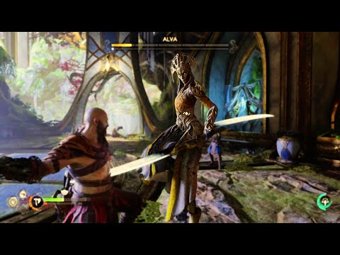 God of War Ragnarok - My First Confrontation with Alva! | ALVA Boss fight #godofwar