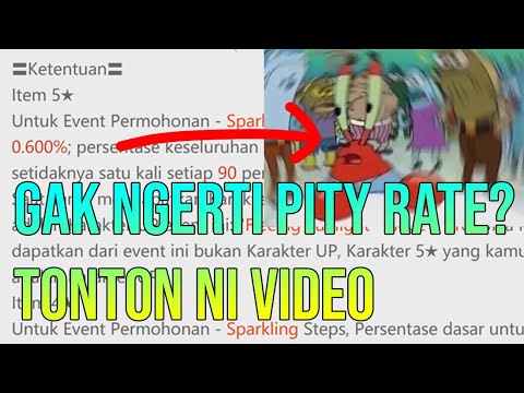 Penjelasan Pity System - Genshin Impact Indonesia