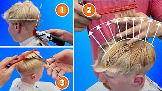 How to Cut, Blend, and Texturize Men's Hair: Step-by-Step Clipper & Scissor Tutorial