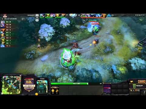HyperX D2L Western Challenge - Cloud 9 vs Alliance (Game 1)