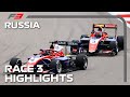 Team Mates Clash In Pursuit Of Championship?! F3 Race 3 Highlights | 2021 Russian Grand Prix