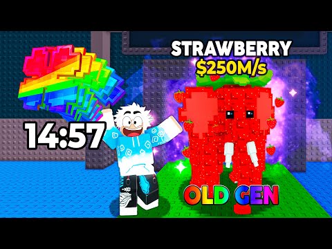 I started from ZERO with the NEW BEST BRAINROT of Roblox