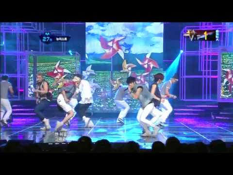 뉴이스트_Not Over You( Not Over You by NU'EST @Mcountdown 2012.08.16)