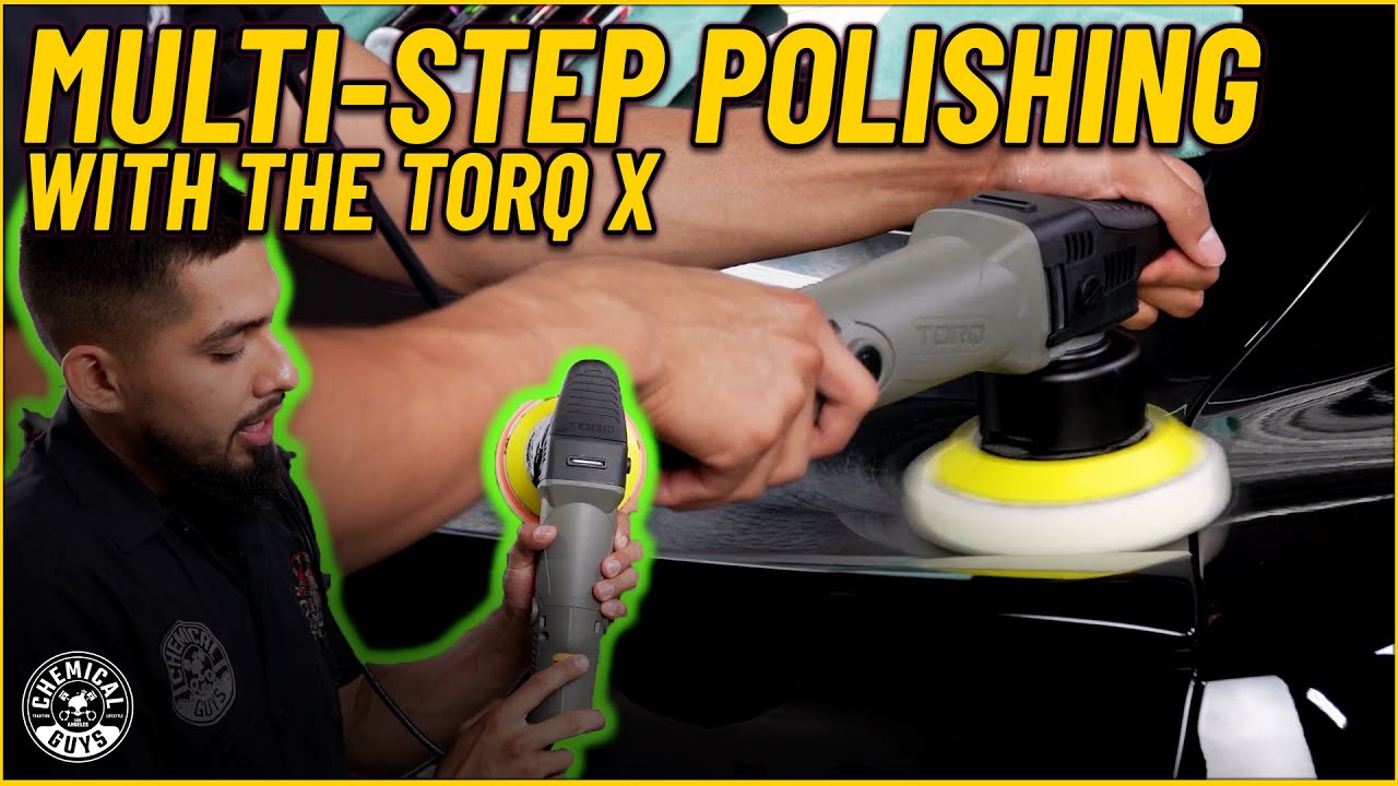 How To Use A Multi-Step Process To Diminish Scratches And Swirls! - TORQ X Kit - Chemical Guys