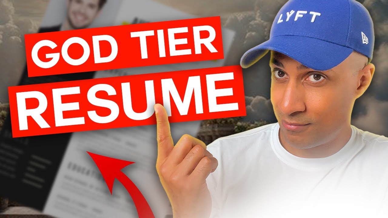 GOD Tier Cybersecurity Resume For $0