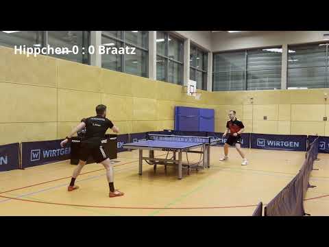 TT Verbandsliga Nord/Ost | Windhagen 2 - Sinzig/Ehlingen | Braatz (1902TTR) - Hippchen (1767TTR)