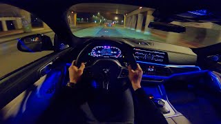2020 BMW X6 NIGHT DRIVE POV  AMBIENT LIGHTING by A