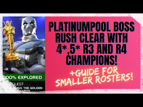 Platinumpool Boss Rush Clear And Guide For Underdeveloped Rosters!