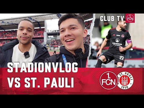 Duell gegen den Tabellenführer👀🫠 | STADIONVLOG gegen St. Pauli | 1. FC Nürnberg