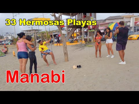 33 Playas Hermosas de MANABI    ECUADOR 2023 TEMPORADA DE PLAYA EN ECUADOR