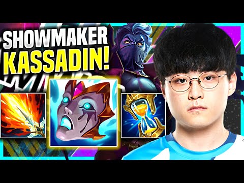 SHOWMAKER DOMINATING KASSADIN WITH NEW ITEMS! - DWG ShowMaker Plays Kassadin Mid vs Sylas!