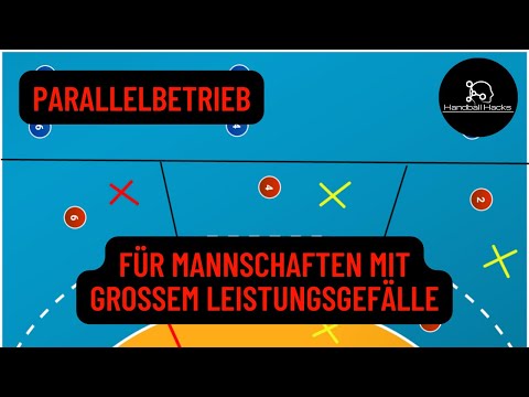 Deine Mannschaft hat ein großes Leistungsgefälle? Training im Parallelbetrieb erklärt!