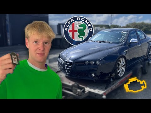 I BOUGHT A DAMAGED ALFA ROMEO FOR £500 - IT JUST GET'S WORSE...
