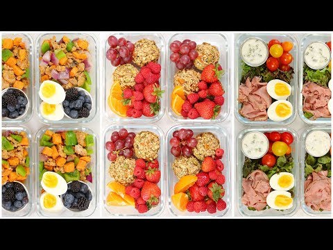 Healthy Breakfast Meal Prep Recipes | Back to School + Quick + Easy
