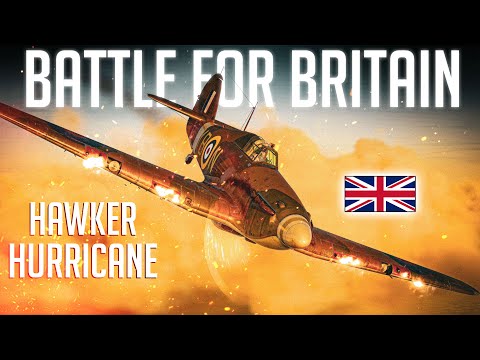Back Bone Of The Royal Air Force | Hawker Hurricane | Battle For Britain | IL-2 | WWII | Dogfight |