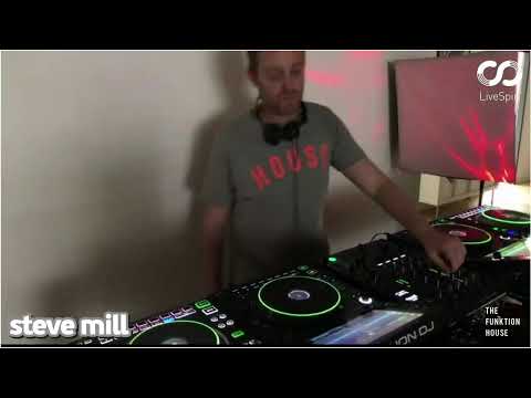 LiveSpin presents Steve Mill via The Funktion House - Monday July 20th, 2020