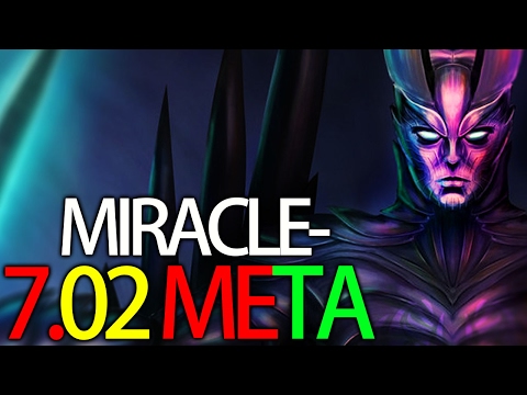 7.02 Terroblade META 9000 MMR Carry Mid by Miracle- vs No Fear Dota 2 dota 2 divine