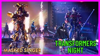 Masked Singer Transformers Night Preview