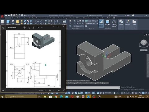 AutoCAD 3D Modeling for Beginners | Easy Mechanical Drawing Tutorial