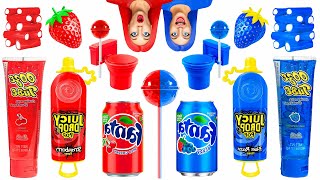 Red Food vs Blue Food Challenge | Funny Challenges by Multi DO Fun