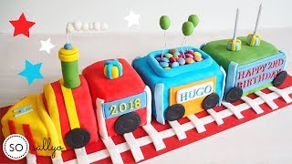simple birthday cake designs for baby boy