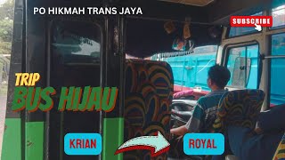 Terengah dan Tergerus Zaman, Bus Hijau Surabaya-Mojokerto Nyaris Tinggal Kenangan