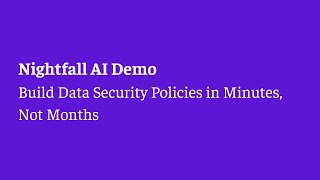 How to Create DLP Policies That Stop Data Exfiltration | Nightfall Product Demo 2026