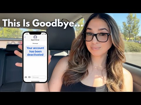 I Was DEACTIVATED From The Spark Driver App!