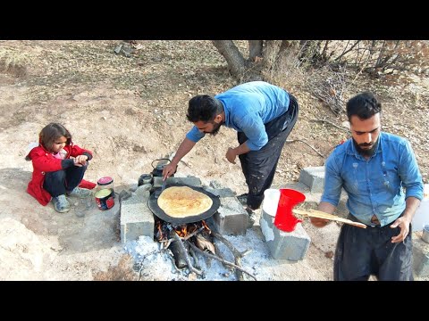 The Nomadic Lifestyle: Master Salman and His Daughter Janan in Nature